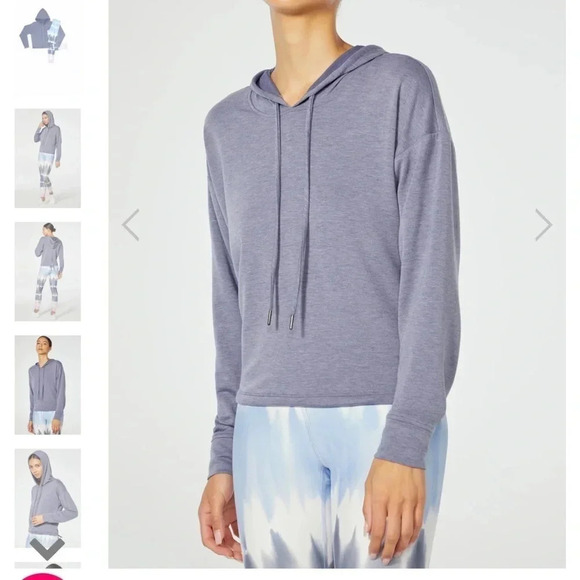 Wildfox Set hooded top and matching high rise tie dye leggings size small - Picture 2 of 16